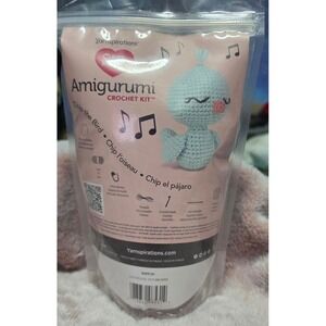 Yarnspirations Amigurumi Crochet Kit Chip the Bird RHPP781 Mint Green DIY Kit
